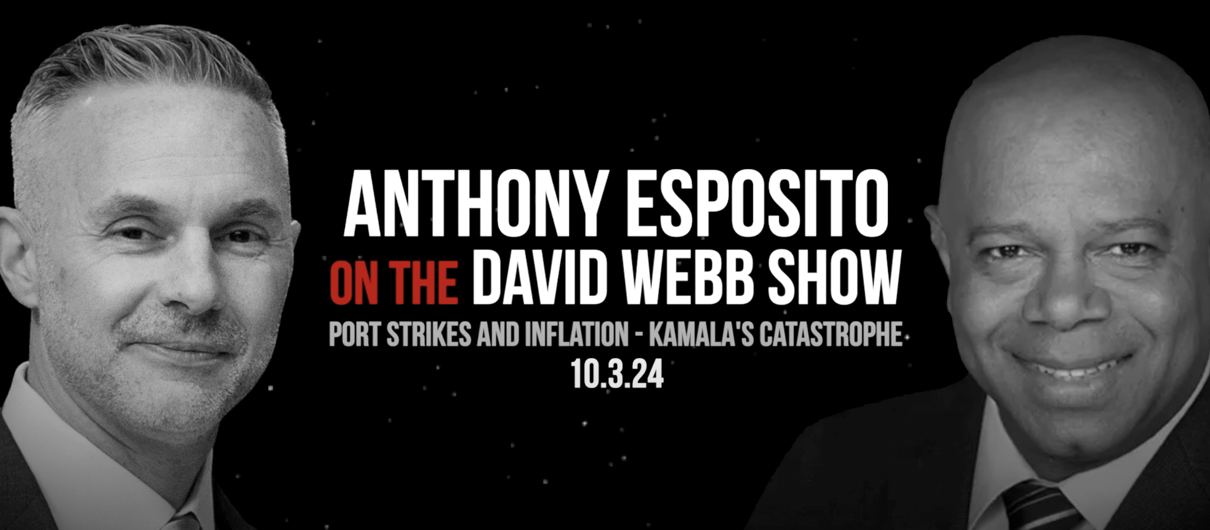David Webb Show - Port Strikes and Inflation