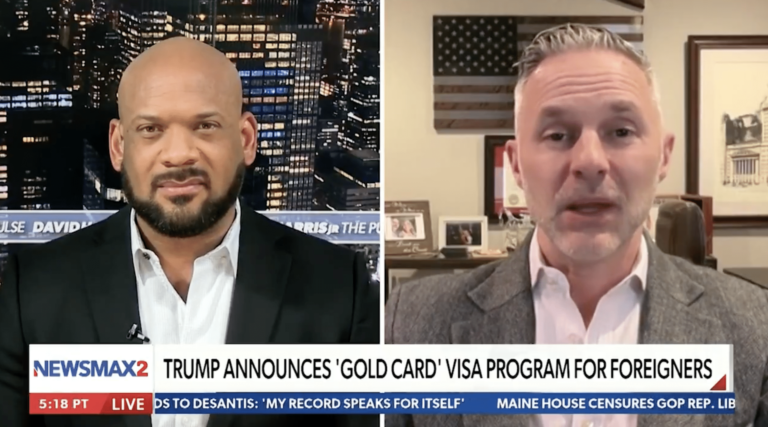 Gold Card and Immigration discussion on The Pulse